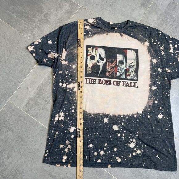 Boys of Fall Horror Film Bleach Splatter T-Shirt Unisex XL Gildan - Picture 5 of 6